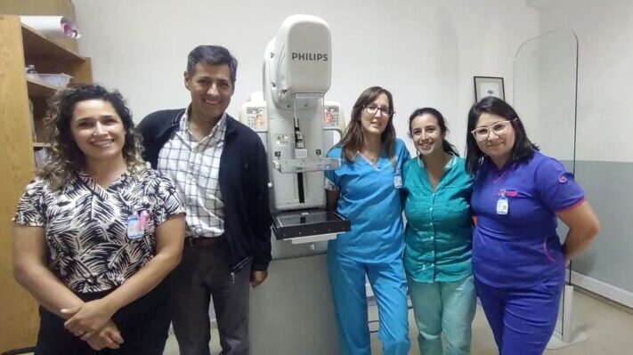 El Servicio de Mamografía del Hospital Isola fue destacado por Nación