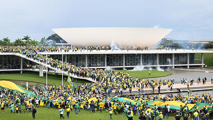 Al menos 45 detenidos por los ataques en Brasilia fueron candidatos en elecciones