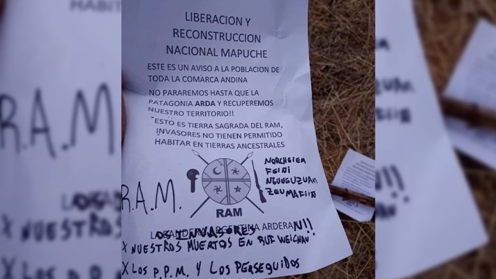 Resistencia Ancestral Mapuche se adjudicó el incendio en El Hoyo