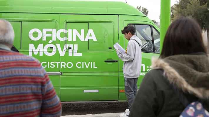 Las Grutas, Registro Civil Móvil, Río Negro, Trámites