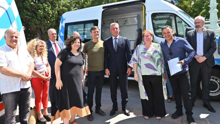 ambulancias, Carla Vizzotti, Mariano Arcioni