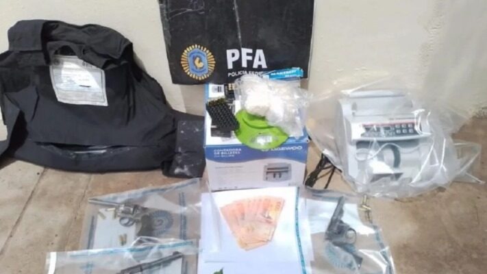 Allanamiento, cocaína, distribución, Policía Federal, puerto madryn