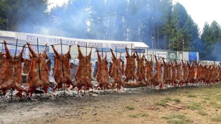 asado, Cholila, chubut, Fiesta, NACIONAL