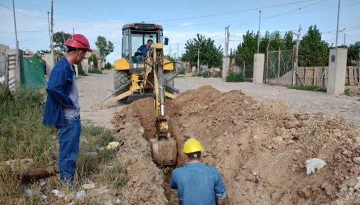 agua, cloacas, electricidad, obras, TRELEW