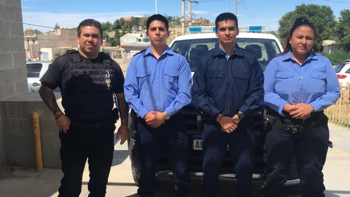 Policías salvan la vida de un pequeño en Comodoro Rivadavia