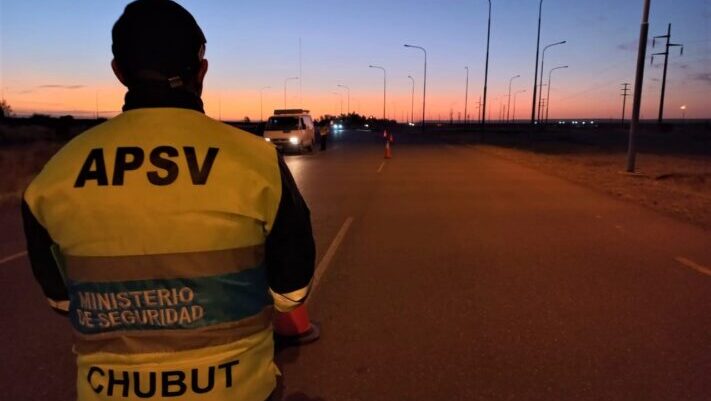 Un centenar de conductores fueron retirados de la vía pública en Chubut