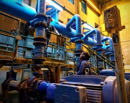 Tareas de mantenimiento sobre el sistema cloacal de Puerto Madryn