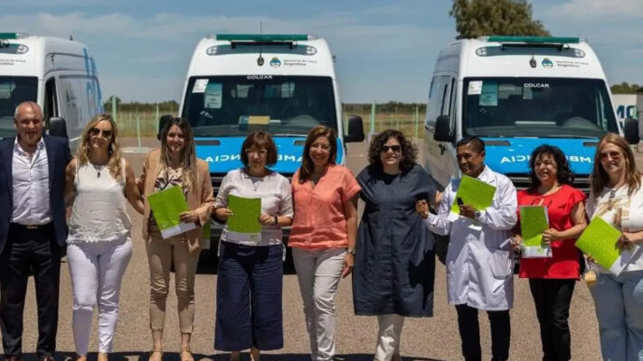 Río Negro suma nuevas ambulancias para los hospitales