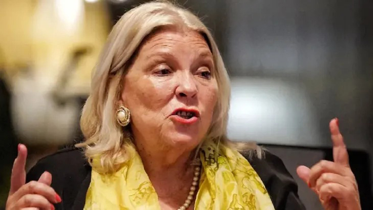 Carrió anunció que denunciará penalmente a Alberto Fernández