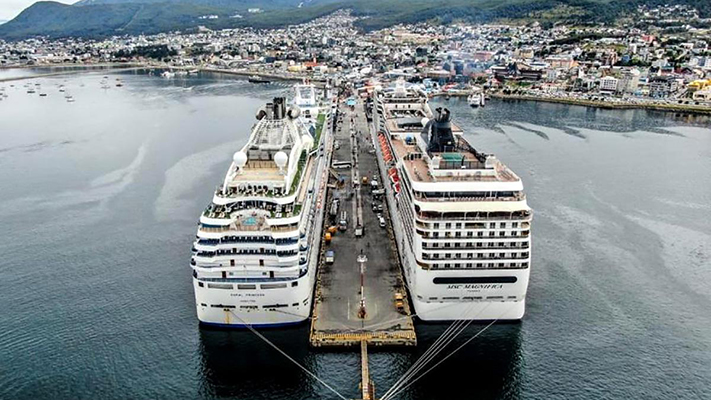 Construirán una terminal de cruceros en Ushuaia