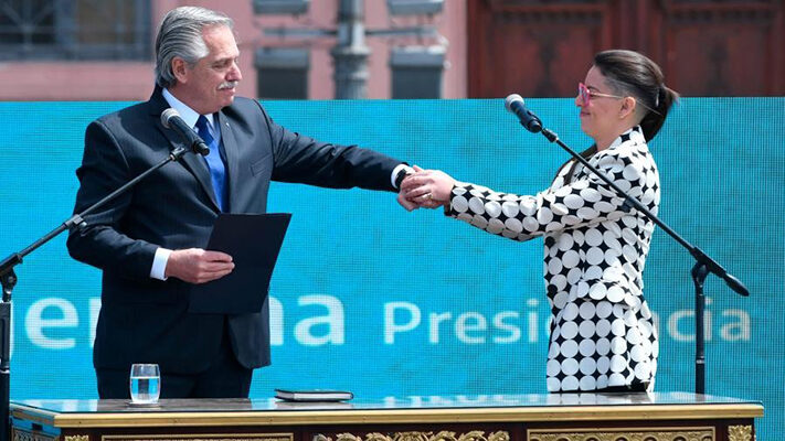 El Presidente se solidarizó con Mazzina: «Queremos más democracia, más derechos y más respeto»