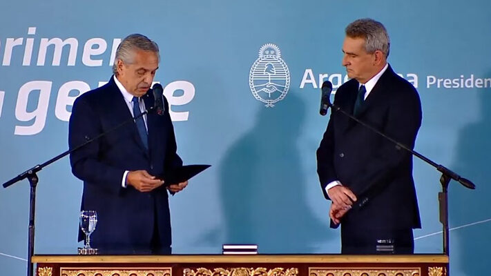 Agustín Rossi, Alberto Fernández, JEFE DE GABINETE, Juan Manzur