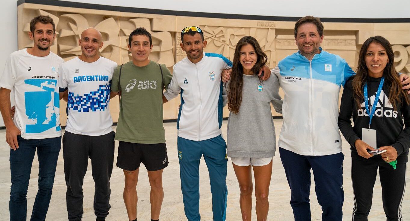 Joaquín Arbe no pudo completar el Maratón de Sevilla