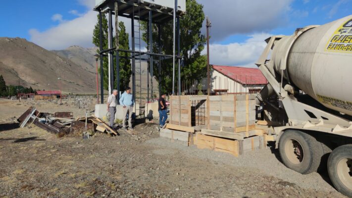 Avanzan con la obra hídrica para Nahuelpan