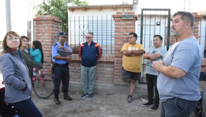 BARRIO BELGRANO, Guardia Urbana, TAREAS DE PREVENCION, TRELEW