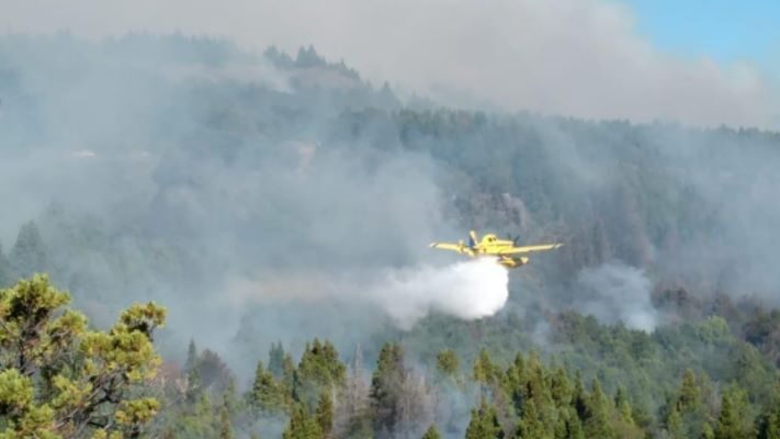 chubut, incendio, Juan Cabandíe, los alerces