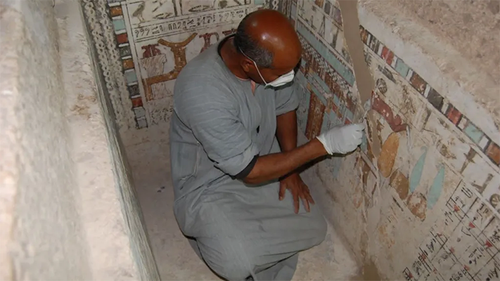 En Egipto abrieron al público una tumba de 4.000 años