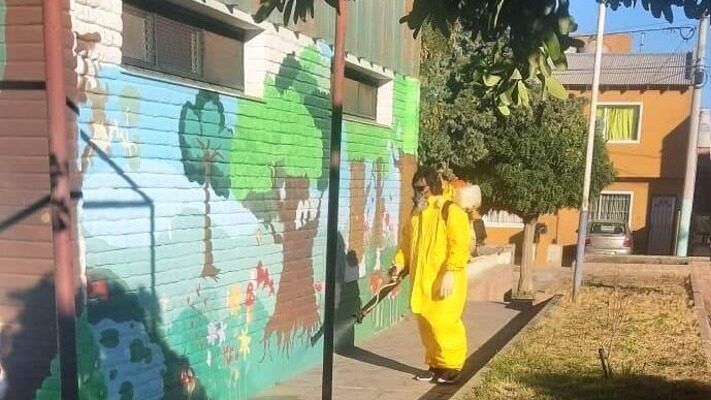 desinfección, FUMIGACION, Jardines Maternales, TRELEW
