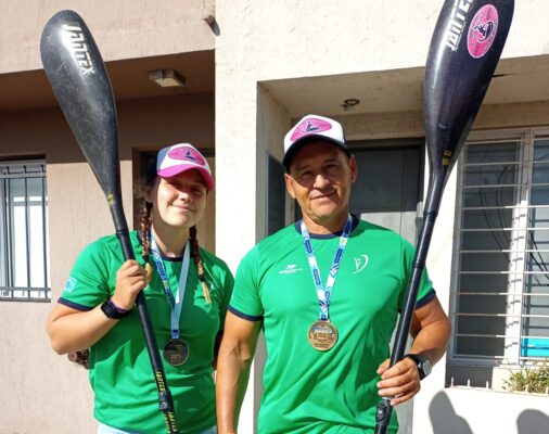 Candela y Manuel Velázquez hacia un nuevo Selectivo Nacional de canotaje