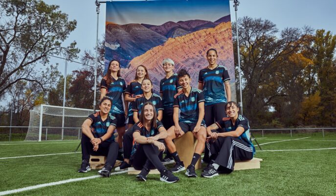 Camsieta, estreno, Femenina Mundial, futbol, Selección Argentina