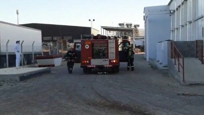 bomberos, Food Partners, incendio, PUERTO RAWSON