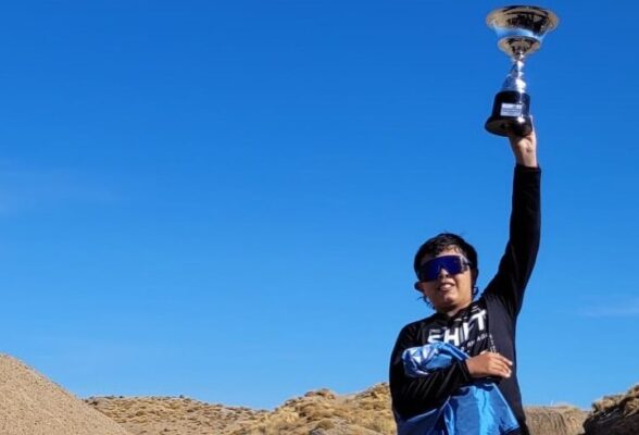 Santino Valdebenito fue segundo en Zapala