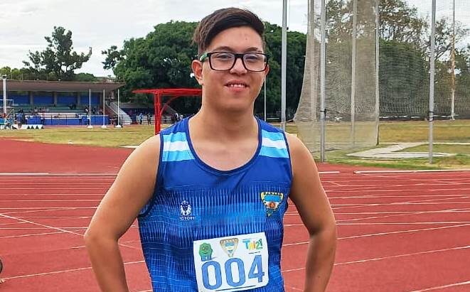 El atleta Tobías Mario ganó tres medallas en el torneo “Americano Tri21”