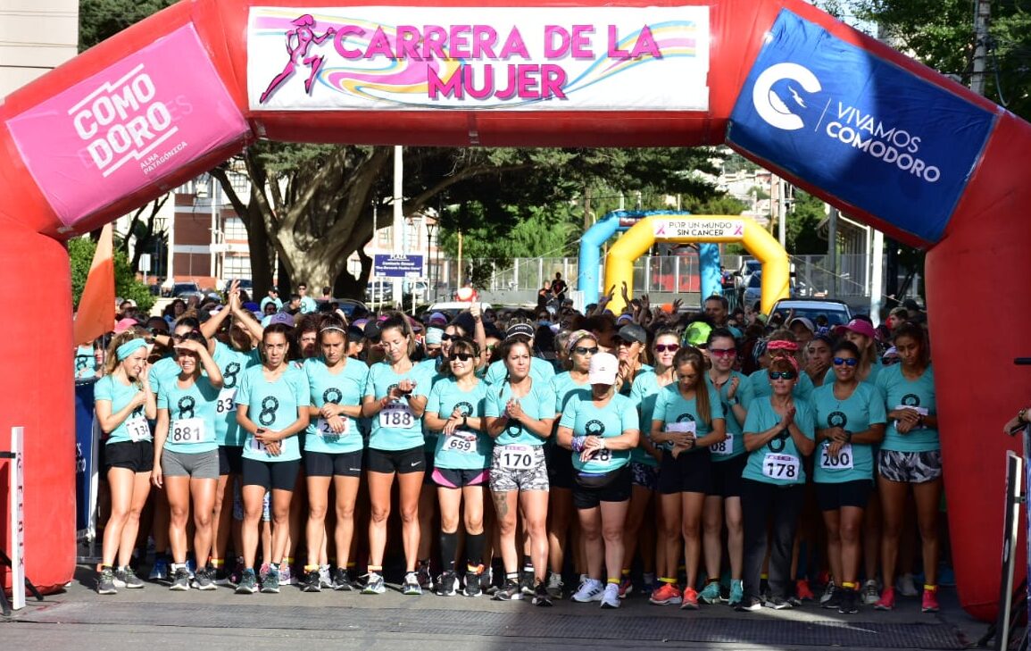 Daiana Llanquín, se quedó con la Carrera de la Mujer