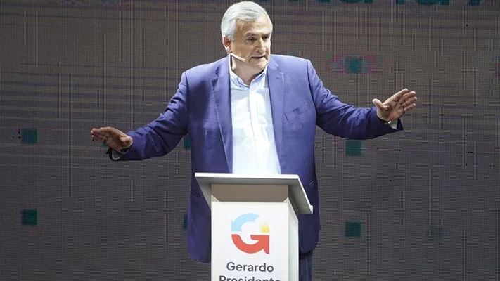 Gerardo Morales lanzó su candidatura a presidente