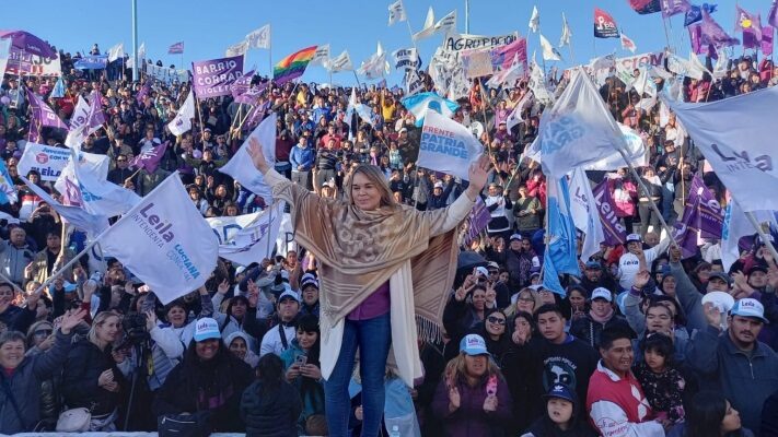 cierre de campaña, elecciones, Leila Lloyd Jones, TRELEW