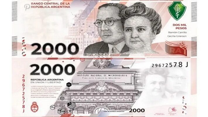 2 MIL PESOS, BCRA, billete, inflación, Nación