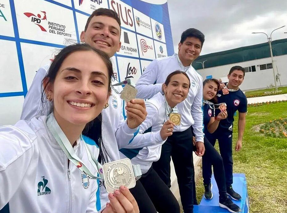 Medalla de plata para la chubutense Salma Antorena en el Sudamericano