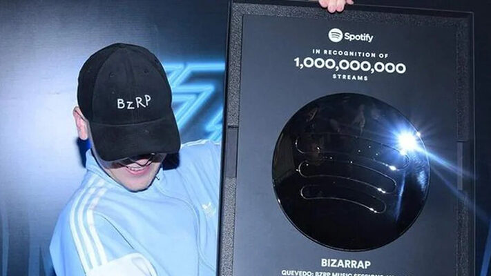 El impresionante récord que alcanzó Bizarrap con su session junto a Quevedo