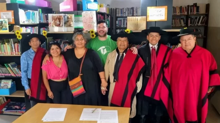 Biblioteca popular Güemes firmó convenio con la sede salteña de Madryn