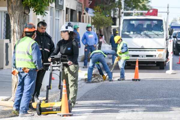 cañerias, Madryn, obras