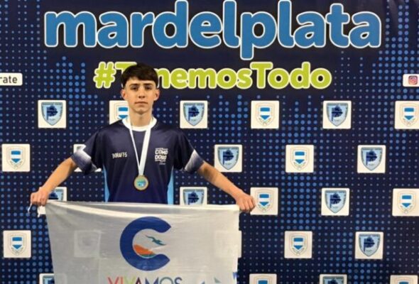 Franco Moroncini clasificó al Sudamericano de karate en Brasil