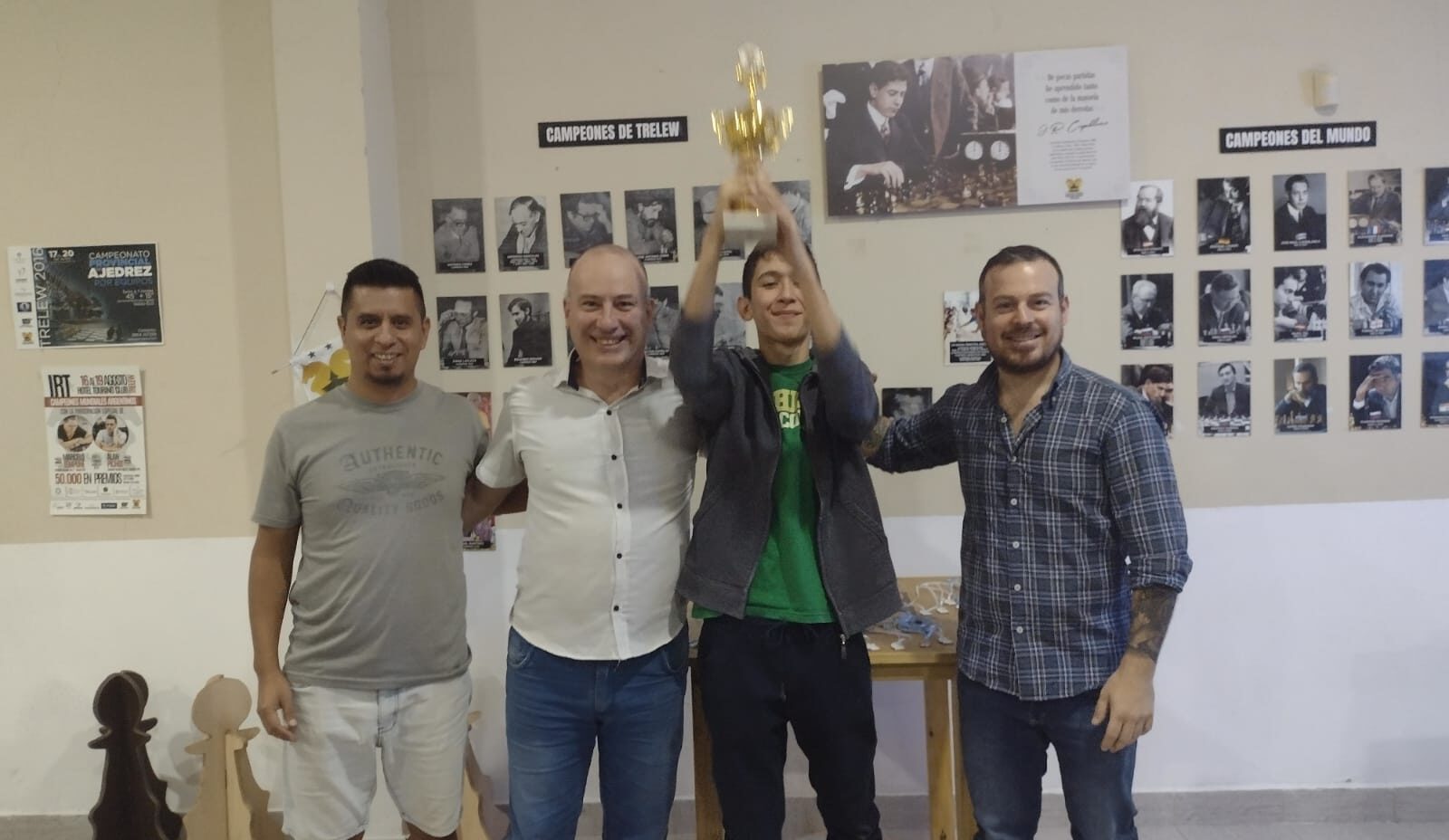 Se jugó el Torneo Cuarta categoría en el Club Capablanca con Ramiro Laurín como ganador