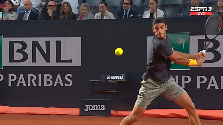 Francisco Cerúndolo perdió con Ruud y quedó eliminado del Masters 1000 de Roma