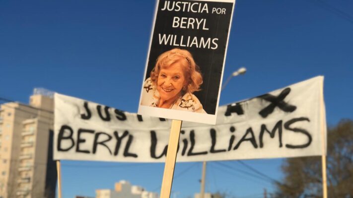 Beryl Williams era una reconocida y querida vecina de Puerto Madryn. 