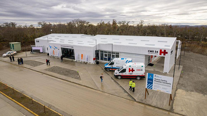 Comienza a atender el nuevo Hospital Modular de Tolhuin