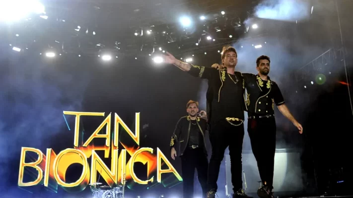 Una noche mágica y de despedida: Tan Biónica anunció que dará su último recital como banda