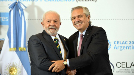 Alberto Fernández visita a Lula para analizar la evolución del comercio bilateral