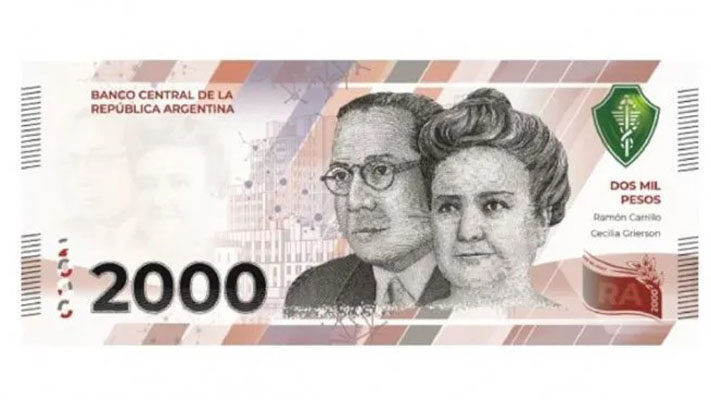 BCRA, billetes