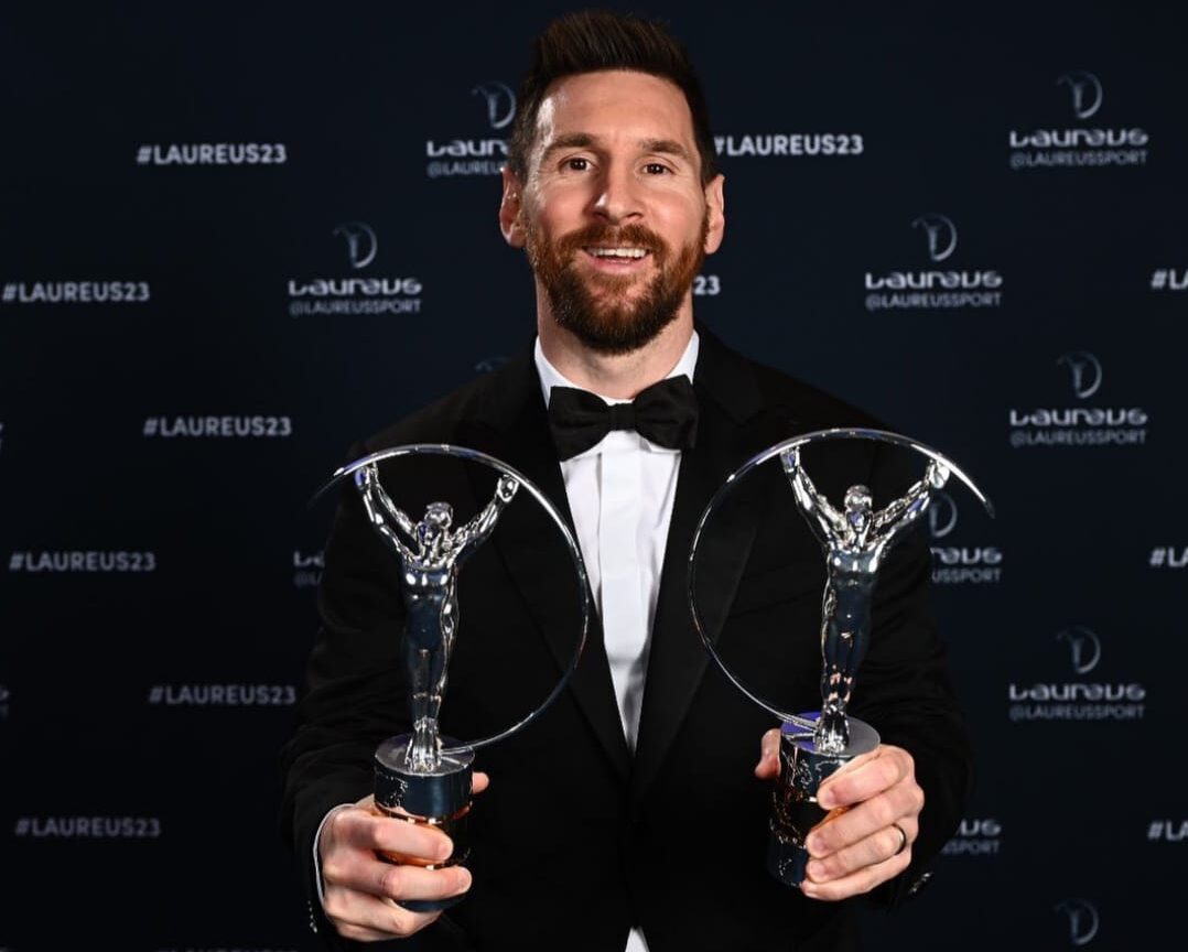 La Selección Argentina y Lionel Messi fueron premiados en los Laureus