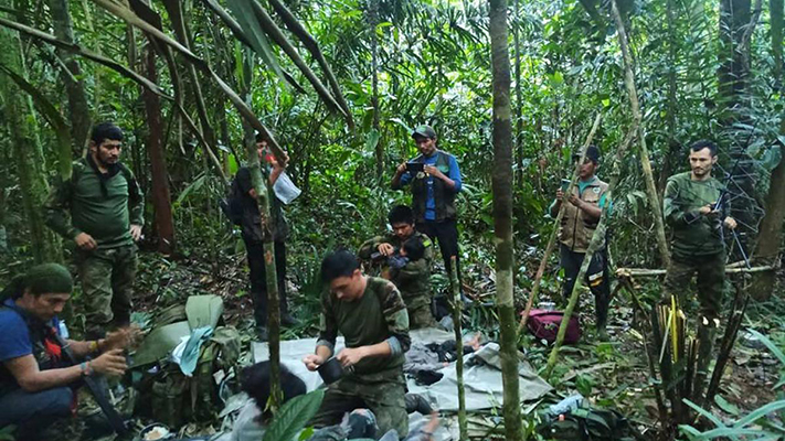 Cómo fue el operativo que rescató a los cuatro niños perdidos en la selva colombiana