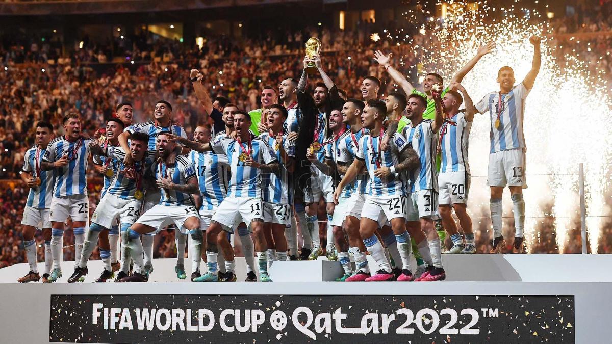 Argentina recibió 10 millones de dólares por el título en Qatar