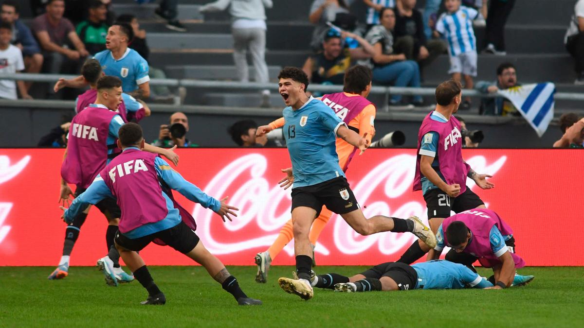 Uruguay venció a Israel y buscará su primer título mundial sub 20 en su historia