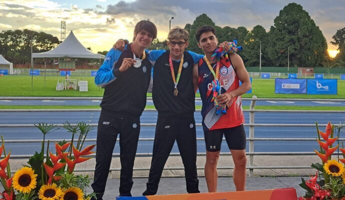 Markieviche comenzó a sumar sus primeras medallas en Bogotá