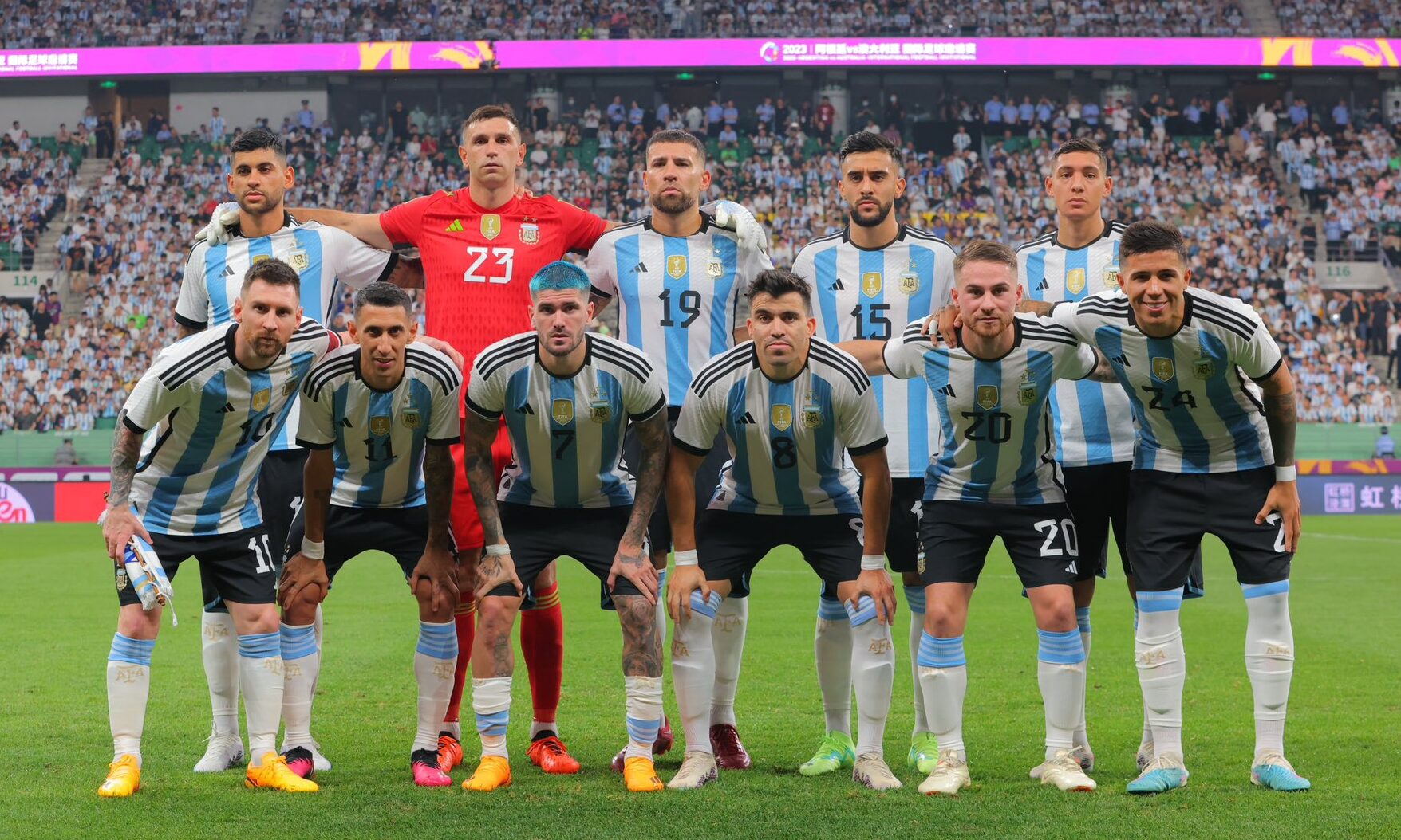 Argentina le ganó a Australia en un amistoso que tuvo a Messi como gran figura