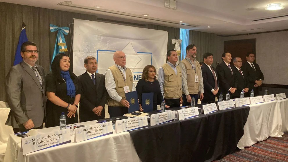 La misión electoral de la OEA llegó a Guatemala para supervisar los comicios presidenciales del próximo domingo